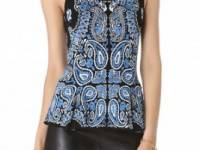 Torn by Ronny Kobo Chloe Peplum Top