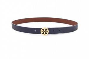 Tory Burch 1" Classic Tory Logo Belt