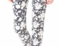 Tory Burch Alexa Printed Skinny Jeans