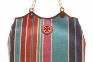 Tory Burch Baja Stripe Channing Tote