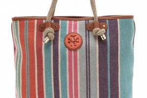 Tory Burch Baja Stripe Jaden Tote