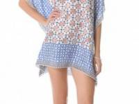 Tory Burch Eden Short Caftan Cover Up