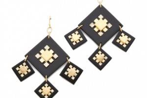 Tory Burch Geo Chandelier Earrings