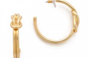 Tory Burch Hercules Small Hoop Earrings