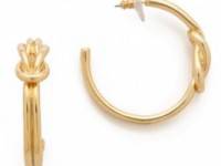 Tory Burch Hercules Small Hoop Earrings