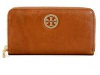 Tory Burch Leather Zip Continental Wallet