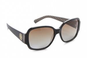 Tory Burch Polarized Logo Sunglasses