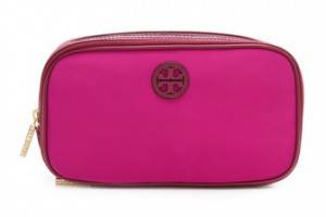 Tory Burch Stacked Logo Twin Cosmetic Case