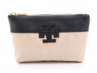 Tory Burch Stacked T Cosmetic Case