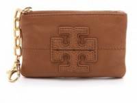 Tory Burch Stacked T Zip Coin Wallet