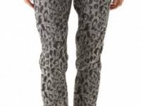 Tribune Standard Leopard Cropped Trousers