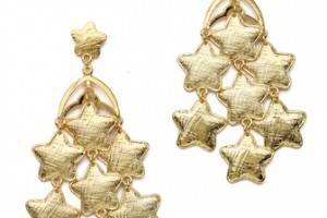 tuleste market Star Chandelier Earrings