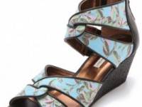 Twelfth St. by Cynthia Vincent Idra Canvas Wedge Sandals