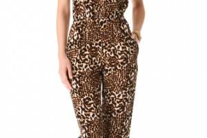 Twelfth St. by Cynthia Vincent Leopard Jumpsuit