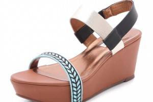 Twelfth St. by Cynthia Vincent Meenah Wedge Sandals