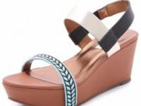 Twelfth St. by Cynthia Vincent Meenah Wedge Sandals