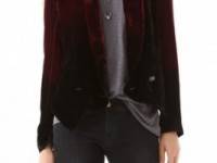 Twelfth St. by Cynthia Vincent Ombre Velvet Blazer