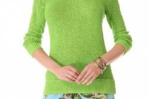 Twelfth St. by Cynthia Vincent U Back Pullover