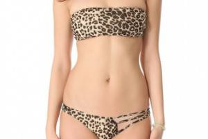 Tyler Rose Swimwear Beauty & The Beast Leopard Bikini Top