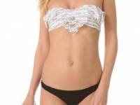 Tyler Rose Swimwear Gypsy Crochet Bandeau Bikini Top