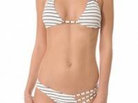 Tyler Rose Swimwear Jane Reversible Triangle Bikini Top