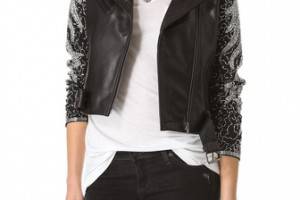 Veda Aquarius Leather Jacket