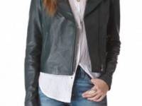 Veda Jewel Leather Jacket