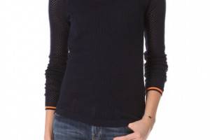 Velvet Skyler Mesh Pullover