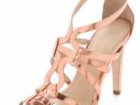 Vera Wang Haru Mirror Strappy Sandals