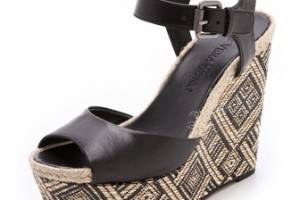 Vera Wang Malina Platform Wedges