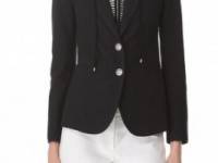 Veronica Beard The Stripe Dickey Jacket