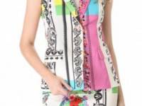 Versace Music Print Vest