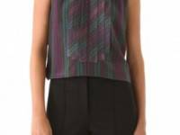 VIKTOR &amp; ROLF Sleeveless Printed Blouse