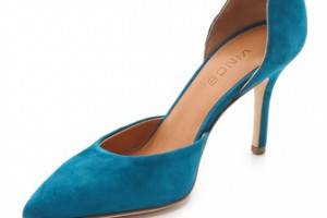 Vince Celeste d'Orsay Suede Pumps