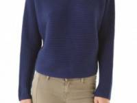 Vince Horizontal Rib Dolman Sweater