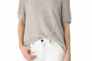 Vince Metallic Sweater