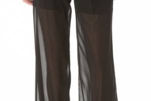 Vince Sheer Silk Trousers