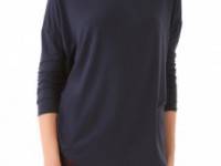 Vince Shirttail Turtleneck