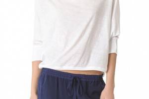 Vince Side Drape Tee