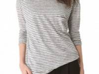 Vince Striped Long Sleeve Tee