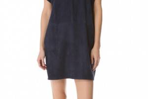 Vince Suede Tunic Dress