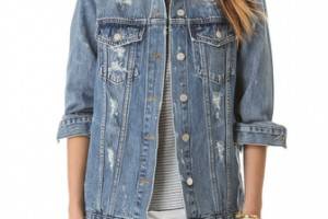 Washborn Oversize Denim Jacket