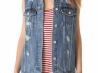 Washborn Oversized Denim Vest