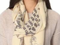 we are owls Manuscript Scarf