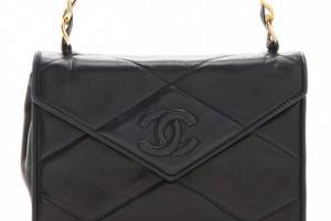 WGACA Vintage Vintage Chanel Hard Handle Bag