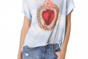 Wildfox Burning Heart Tee