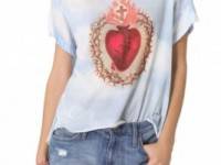 Wildfox Burning Heart Tee