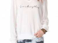 Wildfox Everything is Love Baggy Beach Sweatshirt