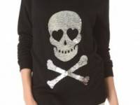 Wildfox Love Skull Sweater