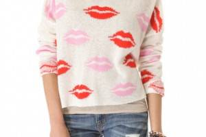 Wildfox Make Out Party Hooded Sweater